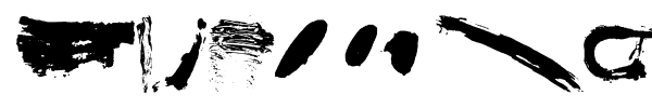 Brush Stroke Of Genius font preview